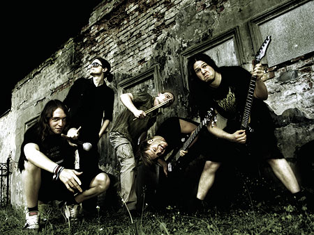 Berlin death metal - deathmetal - CAREWORN Gruppenbild